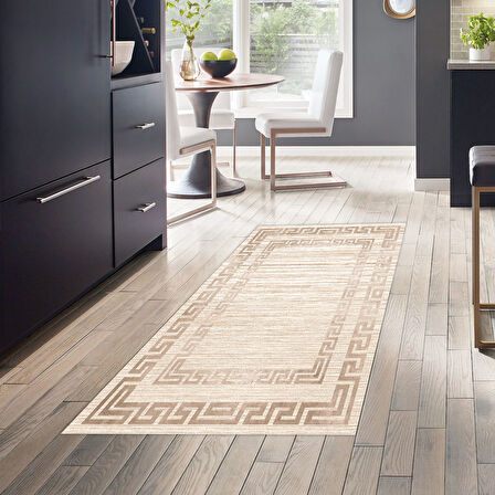 Dekoreko Kaymaz Taban Djt Mutfak Halısı Trend Modern F5036