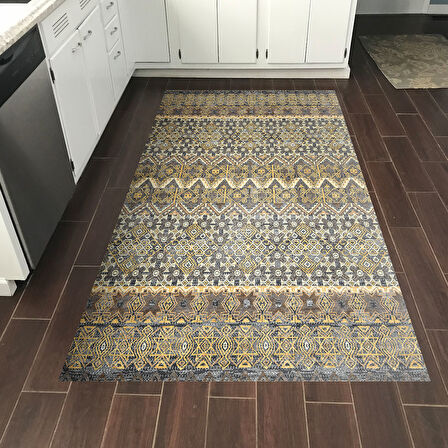 Dekoreko Kaymaz Taban Djt Mutfak Halısı Star Pamuk İskandinav 1700