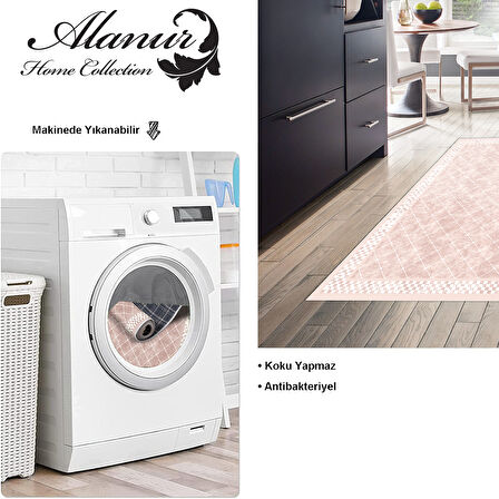 Dekoreko Kaymaz Taban Djt Mutfak Halısı Star Pamuk Modern 603M