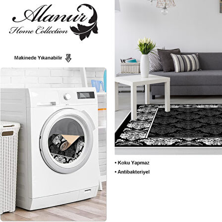 Dekoreko Kaymaz Taban Djt Salon Halısı Yıldız Deri Modern 700M