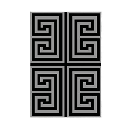 Dekoreko Kaymaz Taban Djt Mutfak Halısı Yıldız Deri Modern 658M