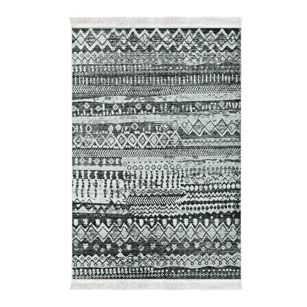 Dekoreko Kaymaz Taban Djt Mutfak Halısı Trend Saçaklı İskandinav F5080