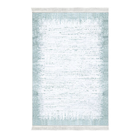 Dekoreko Kaymaz Taban Djt Mutfak Halısı Yıldız Deri Saçaklı Modern 1342