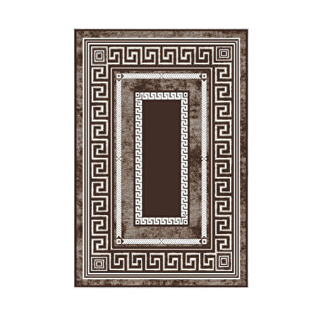 Dekoreko Kaymaz Taban Djt Salon Halısı Star Pamuk Modern 651M