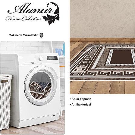 Dekoreko Kaymaz Taban Djt Salon Halısı Star Pamuk Modern 651M