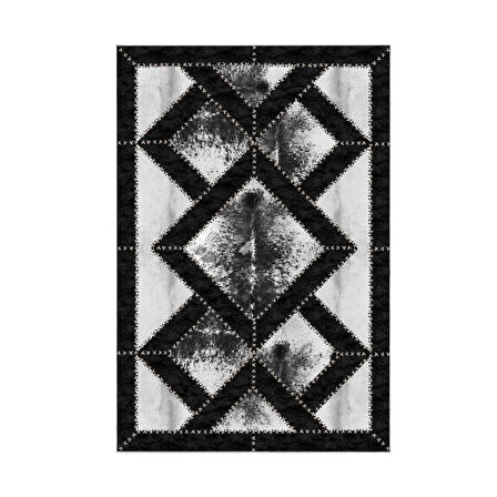 Dekoreko Kaymaz Taban Djt Mutfak Halısı Yıldız Deri Modern 722