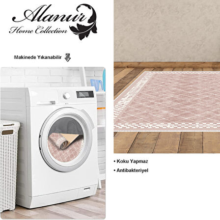 Dekoreko Kaymaz Taban Djt Salon Halısı Yıldız Deri Modern 603M