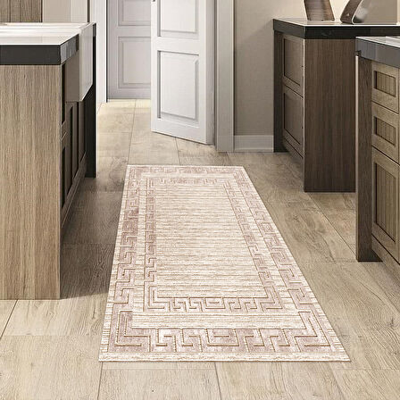 Dekoreko Kaymaz Taban Djt Mutfak Halısı Trend Modern F5036