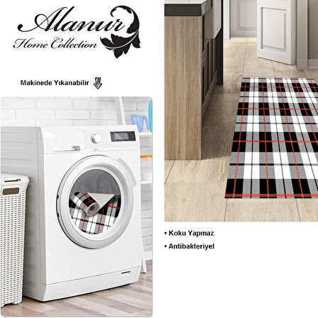 Dekoreko Kaymaz Taban Djt Mutfak Halısı Trend Modern 750