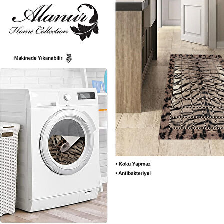 Dekoreko Kaymaz Taban Djt Mutfak Halısı Trend Modern 1906