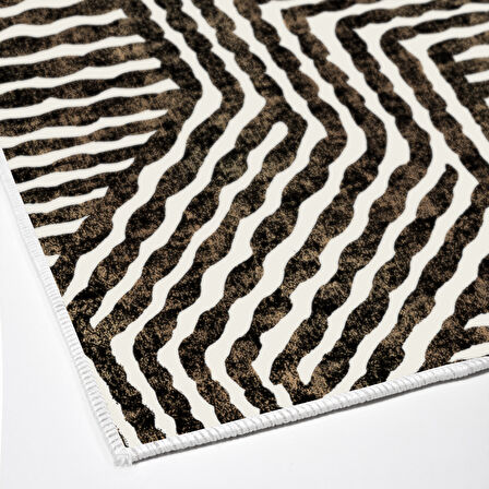 Dekoreko Kaymaz Taban Djt Mutfak Halısı Star Pamuk Modern 713