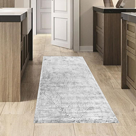 Dekoreko Kaymaz Taban Djt Mutfak Halısı Star Pamuk Modern Mu134