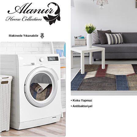 Dekoreko Kaymaz Taban Djt Salon Halısı Trend Modern S6505