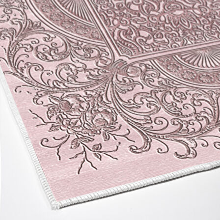 Dekoreko Kaymaz Taban Djt Mutfak Halısı Yıldız Deri Modern 1488