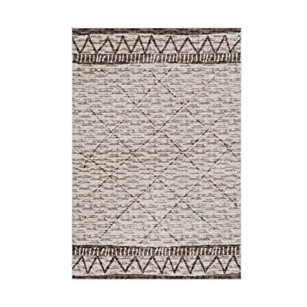 Dekoreko Kaymaz Taban Djt Salon Halısı Yıldız Deri İskandinav F5081