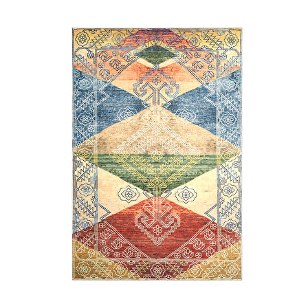 Dekoreko Kaymaz Taban Djt Salon Halısı Yıldız Deri İskandinav S5047