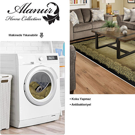 Dekoreko Kaymaz Taban Djt Salon Halısı Star Pamuk Modern 1674