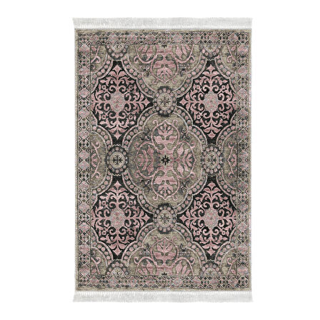 Dekoreko Kaymaz Taban Djt Salon Halısı Star Pamuk Saçaklı Modern 659M