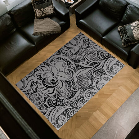 Dekoreko Kaymaz Taban Djt Salon Halısı Star Pamuk Modern Mu145