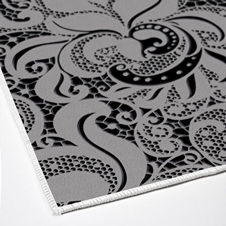 Dekoreko Kaymaz Taban Djt Salon Halısı Star Pamuk Modern Mu145