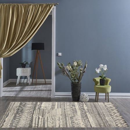 Dekoreko Kaymaz Taban Djt Salon Halısı Trend İskandinav F5080