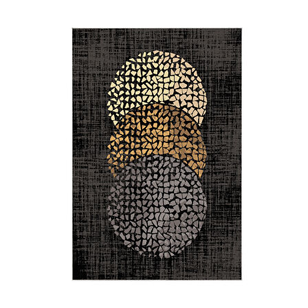 Dekoreko Kaymaz Taban Djt Salon Halısı Star Pamuk Modern E4052