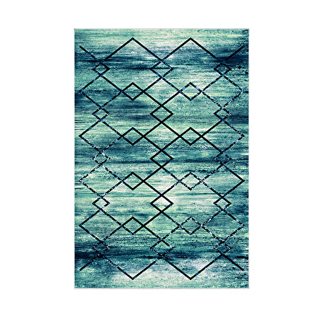 Dekoreko Kaymaz Taban Djt Mutfak Halısı Trend Modern M5006