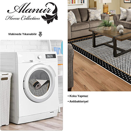 Dekoreko Kaymaz Taban Djt Salon Halısı Trend Modern 604M