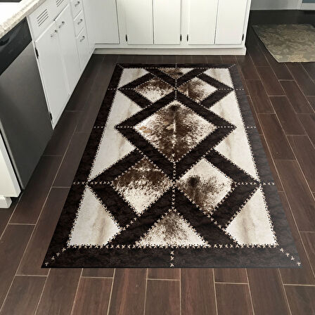 Dekoreko Kaymaz Taban Djt Mutfak Halısı Trend Modern 722