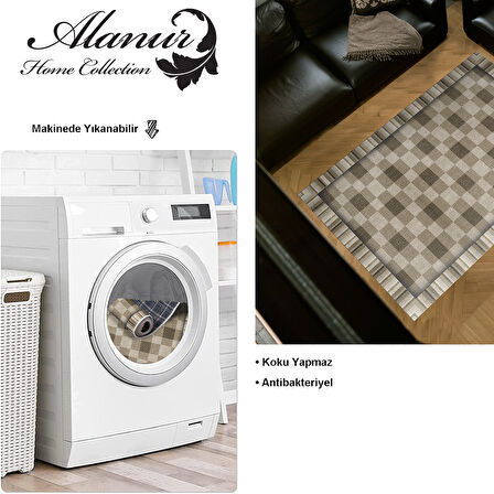 Dekoreko Kaymaz Taban Djt Salon Halısı Star Pamuk Modern 1913