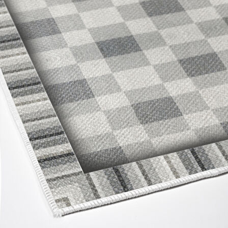 Dekoreko Kaymaz Taban Djt Banyo Halısı Star Pamuk Modern 1913