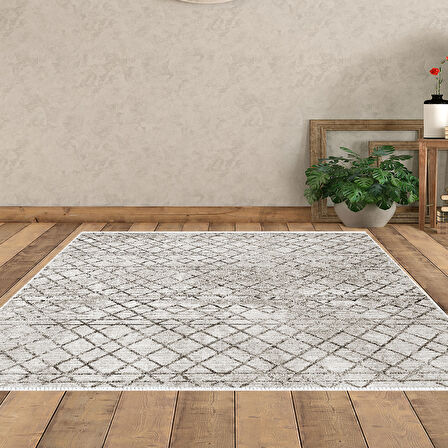 Dekoreko Kaymaz Taban Djt Salon Halısı Trend İskandinav F5079