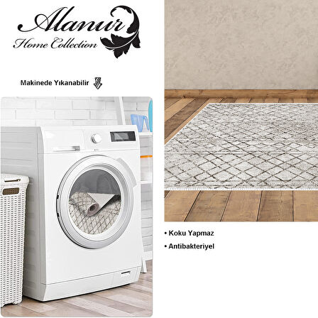 Dekoreko Kaymaz Taban Djt Salon Halısı Trend İskandinav F5079