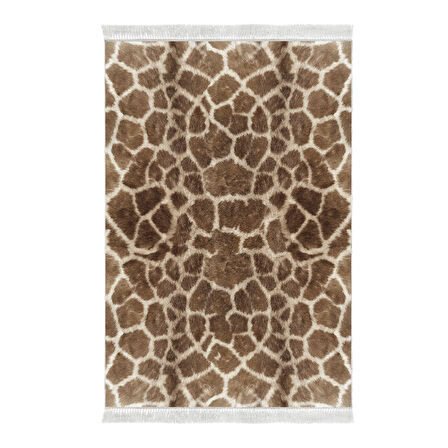 Dekoreko Kaymaz Taban Djt Mutfak Halısı Yıldız Deri Saçaklı Modern 1910