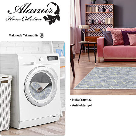 Dekoreko Kaymaz Taban Djt Salon Halısı Trend Modern 627M