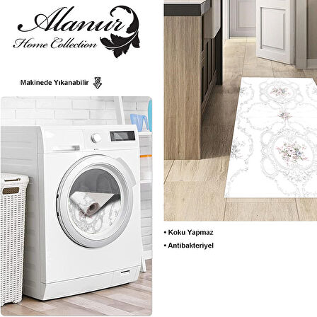 Dekoreko Kaymaz Taban Djt Mutfak Halısı Trend Modern 1494