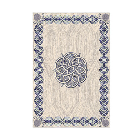 Dekoreko Kaymaz Taban Djt Banyo Halısı Yıldız Deri Modern 1319