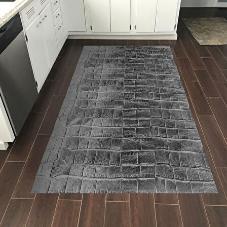 Dekoreko Kaymaz Taban Djt Mutfak Halısı Star Pamuk Modern 1911