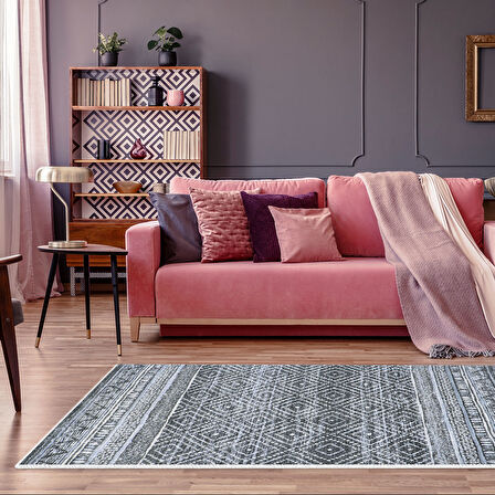 Dekoreko Kaymaz Taban Djt Salon Halısı Trend İskandinav F5087