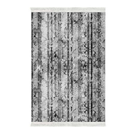 Dekoreko Kaymaz Taban Djt Mutfak Halısı Trend Saçaklı Modern Mu147