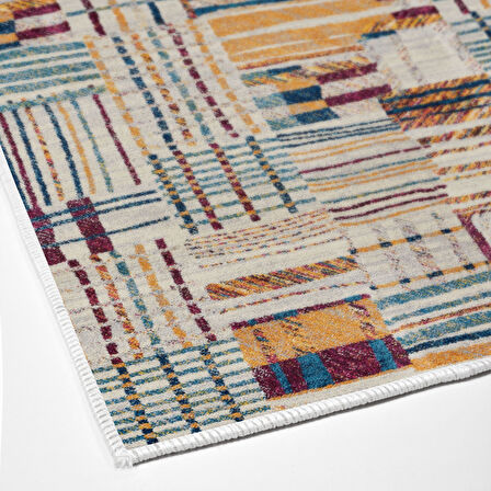 Dekoreko Kaymaz Taban Djt Salon Halısı Yıldız Deri Modern 1937