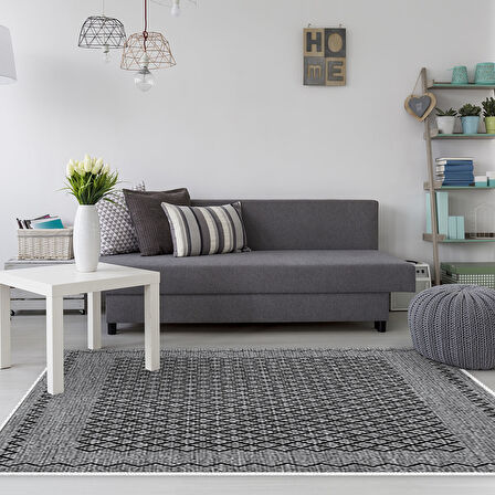 Dekoreko Kaymaz Taban Djt Salon Halısı Trend Modern M5001