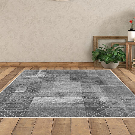 Dekoreko Kaymaz Taban Djt Salon Halısı Star Pamuk İskandinav F5132