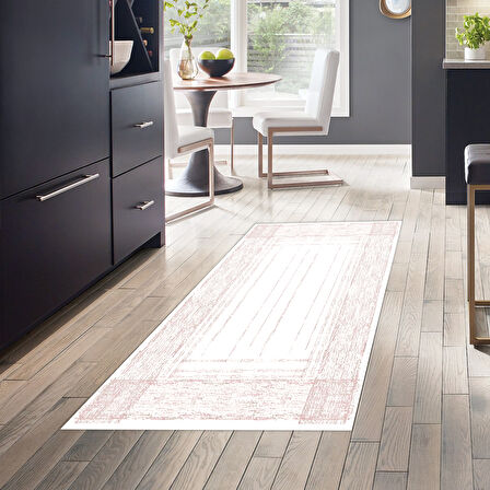 Dekoreko Kaymaz Taban Djt Mutfak Halısı Star Pamuk Modern M5076