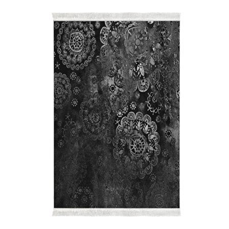 Dekoreko Kaymaz Taban Djt Mutfak Halısı Yıldız Deri Saçaklı Modern 1999