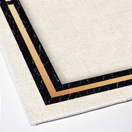 Dekoreko Kaymaz Taban Djt Banyo Halısı Trend Modern F5006