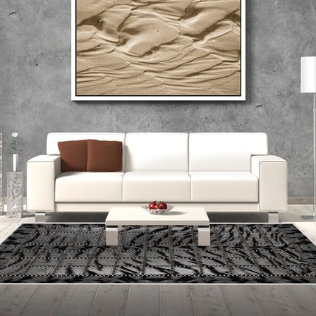 Dekoreko Kaymaz Taban Djt Salon Halısı Trend Modern 1906