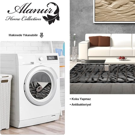 Dekoreko Kaymaz Taban Djt Salon Halısı Trend Modern 1906