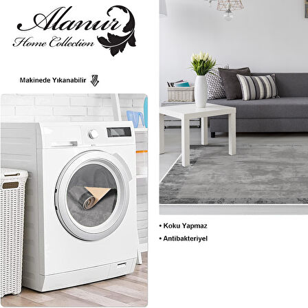 Dekoreko Kaymaz Taban Djt Salon Halısı Yıldız Deri Modern 1921