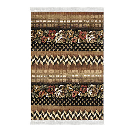 Dekoreko Kaymaz Taban Djt Salon Halısı Star Pamuk Saçaklı Modern Mu127